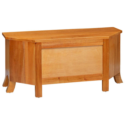 TV Cabinet Natural 100 x 40.5 x 46 cm Solid Mahogany Wood