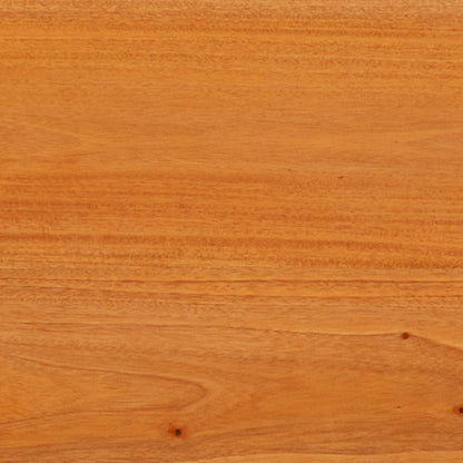 TV Cabinet Natural 100 x 40.5 x 46 cm Solid Mahogany Wood