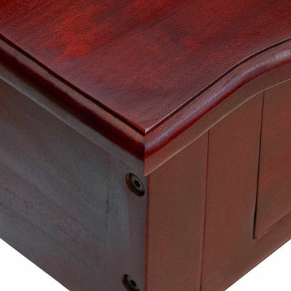 Console Table Brown 50 x 29.5 x 76 cm Solid Mahogany Wood