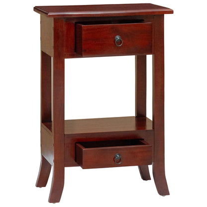 Console Table Brown 50 x 29.5 x 76 cm Solid Mahogany Wood