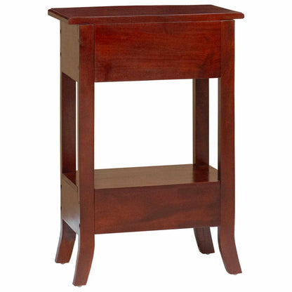 Console Table Brown 50 x 29.5 x 76 cm Solid Mahogany Wood