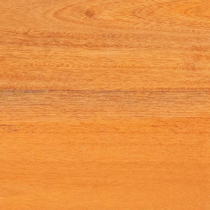 Side Table Natural 60.5 x 30 x 61 cm Solid Mahogany Wood