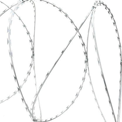 Razor Wire Silver 5000 x 1.9 cm Galvanised steel