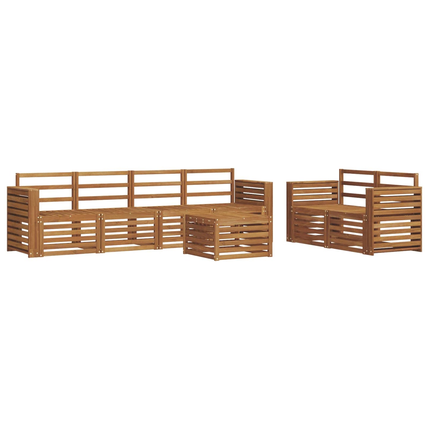 Sofa Sets Solid Acacia Wood