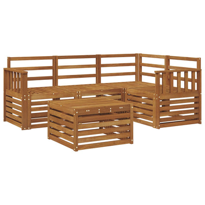 Outdoor Sofa Set 5 pcs Natural