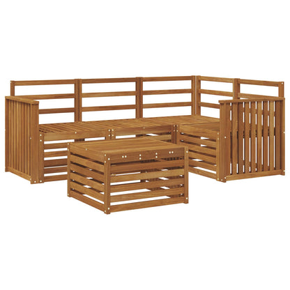 Outdoor Sofa Set 5 pcs Natural