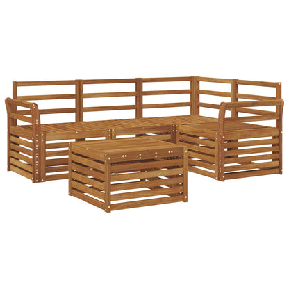 Outdoor Sofa Set 5 pcs Natural