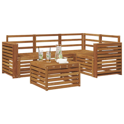 Outdoor Sofa Set 5 pcs Natural