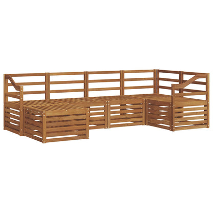 Sectional Sofa Set 6 pcs Natural