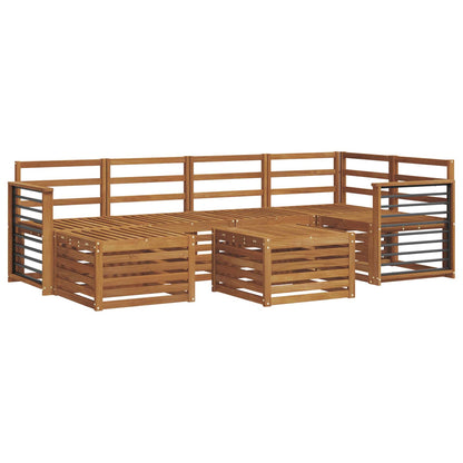 Sofa Sets Natural Solid Acacia Wood