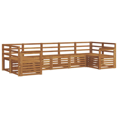 Sectional Sofa Set 7 pcs Natural