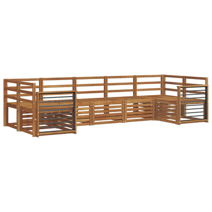 Sectional Sofa Set 7 pcs Natural