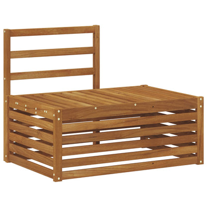 Outdoor Sofa Set 2 Piece Natural 182.5 x 63 x 73 cm