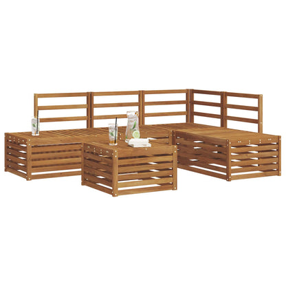 Outdoor Sofa Set Natural 59 x 59 x 37 cm