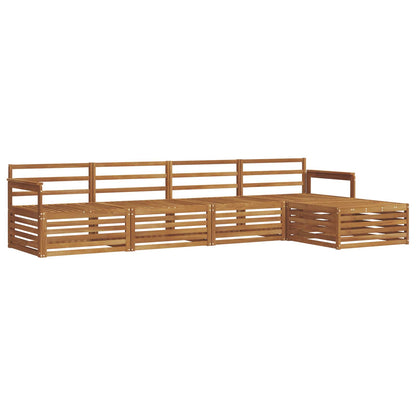 Outdoor Sofa Set 5 pcs Natural