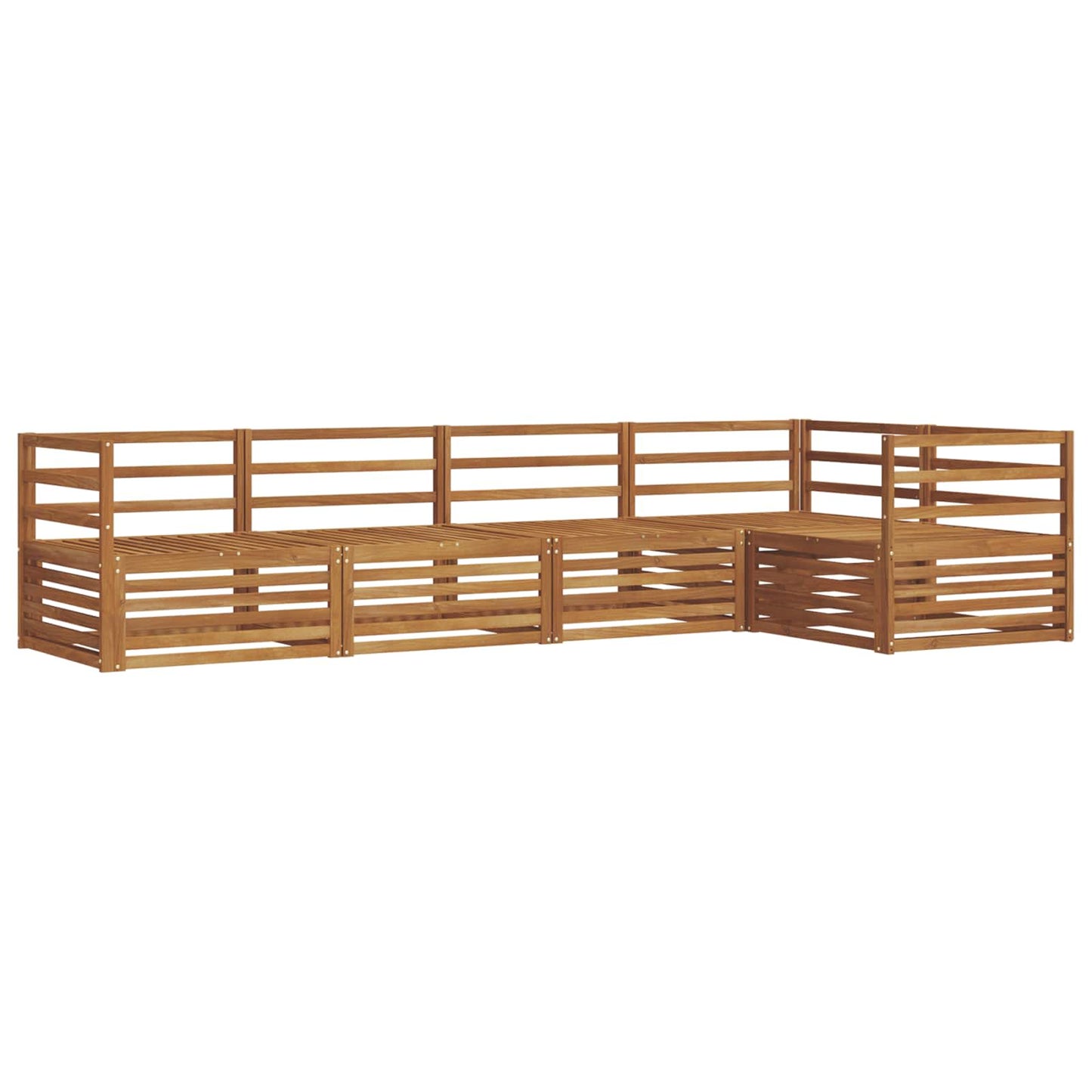 Outdoor Sofa Set 5 pcs Natural