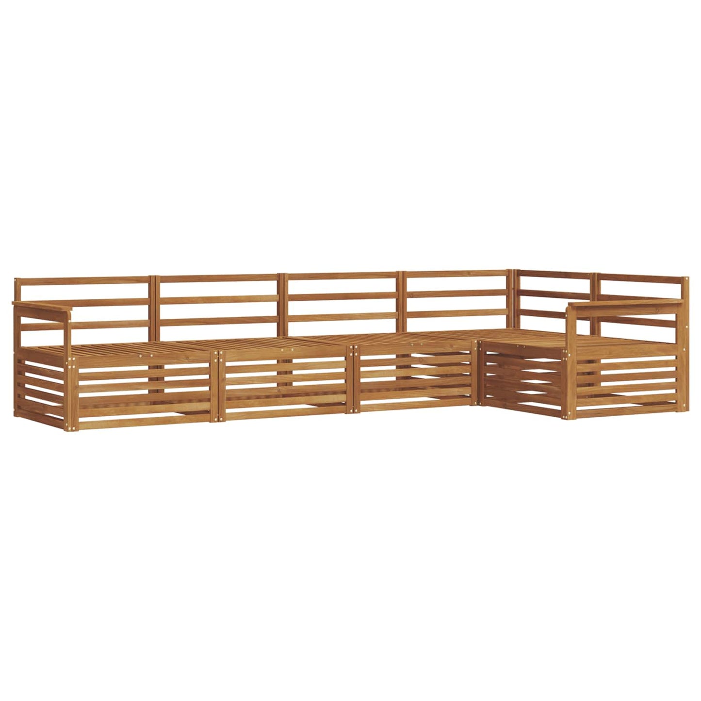 Outdoor Sofa Set 5 pcs Natural