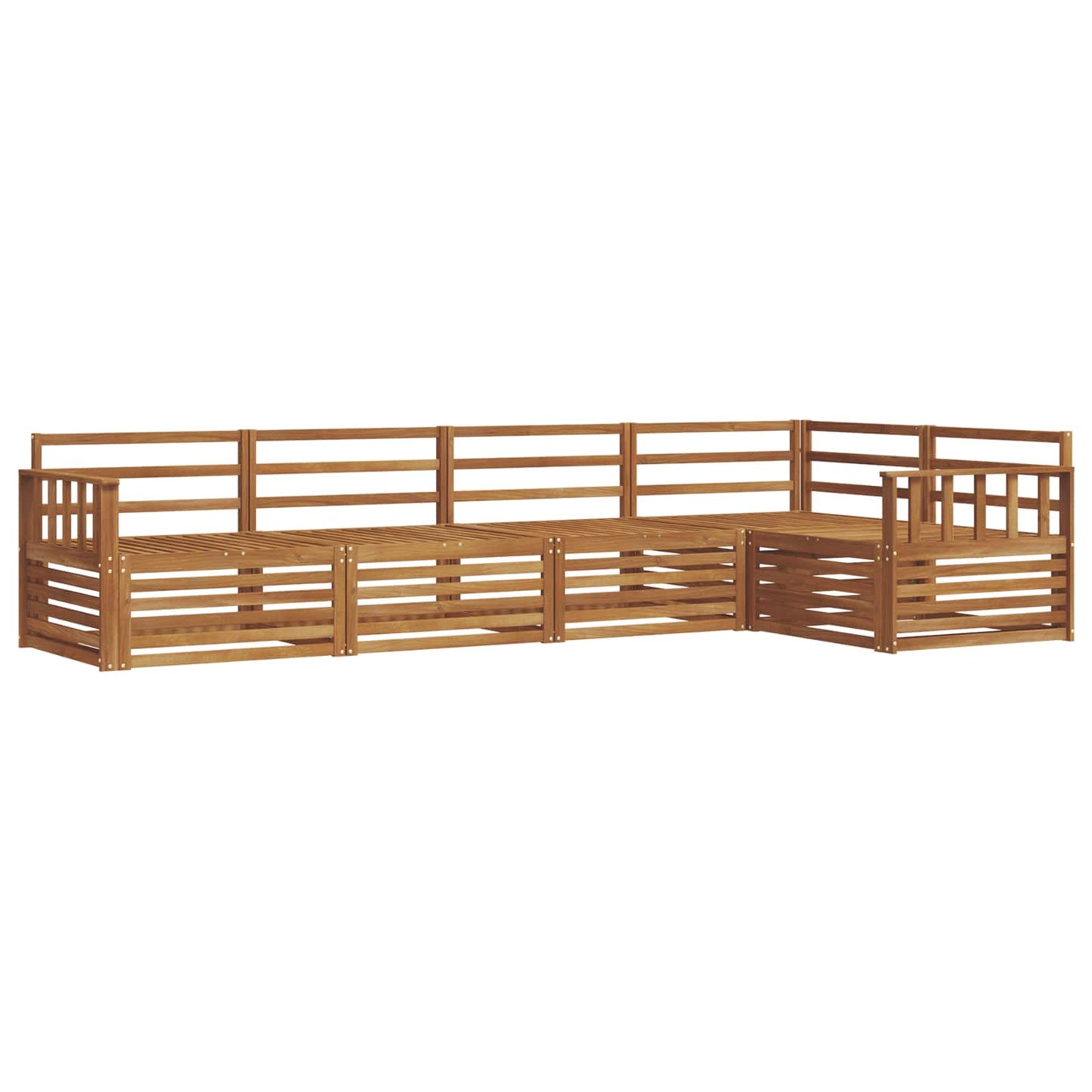 Outdoor Sofa Set 5 pcs Natural
