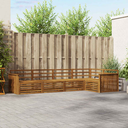 Outdoor Sofa Set 5 pcs Natural