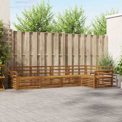 Outdoor Sofa Set 5 pcs Natural