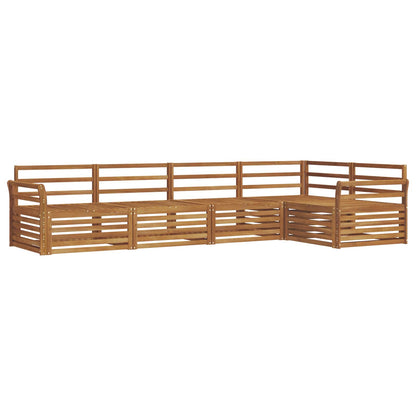 Outdoor Sofa Set 5 pcs Natural
