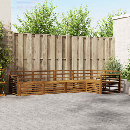 Outdoor Sofa Set 5 pcs Natural