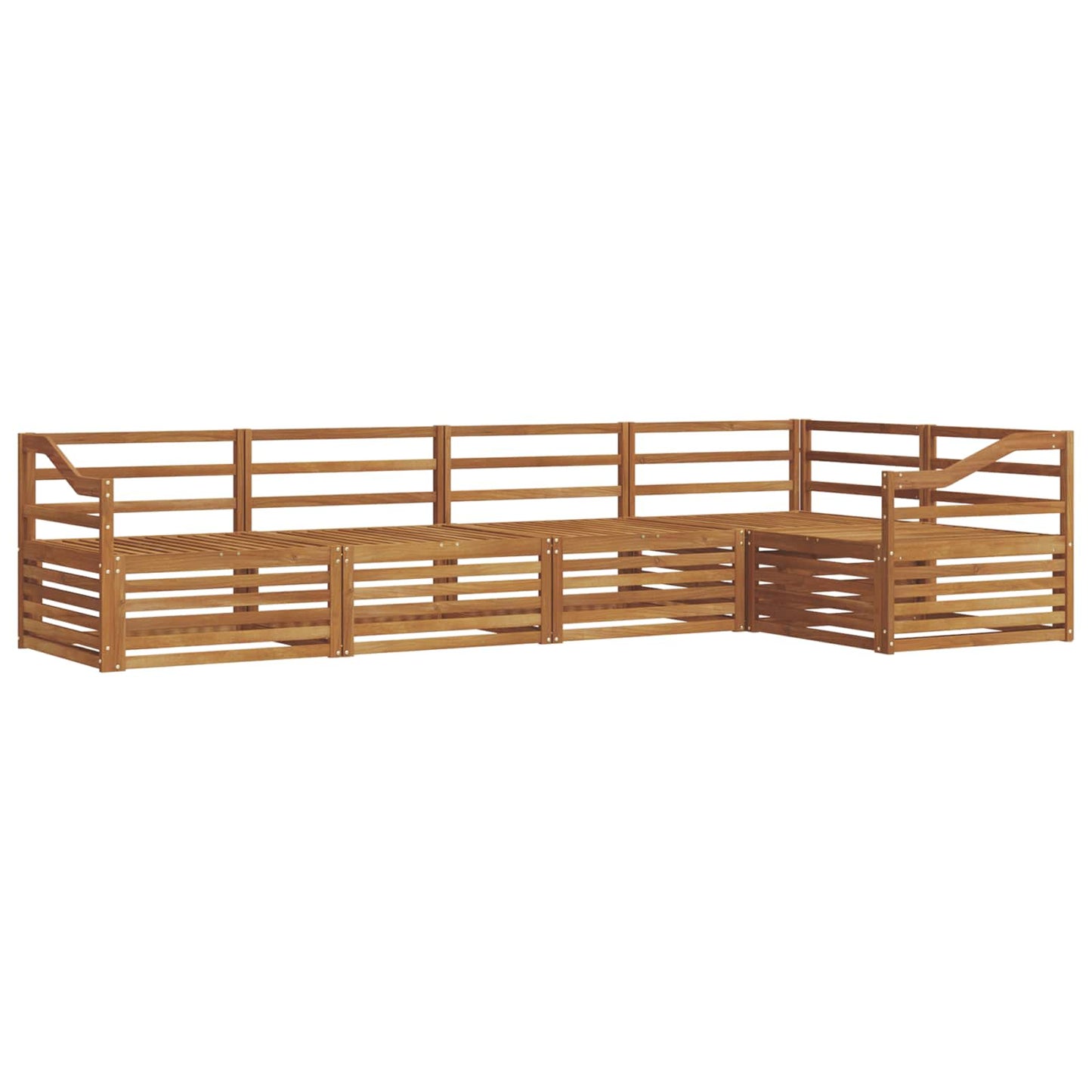 Outdoor Sofa Set 5 pcs Natural