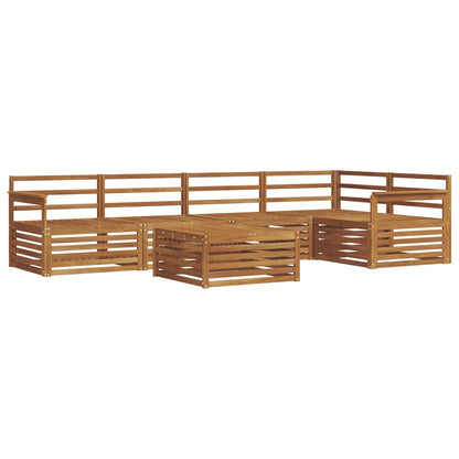 Outdoor Sofa Set 6 pcs Natural