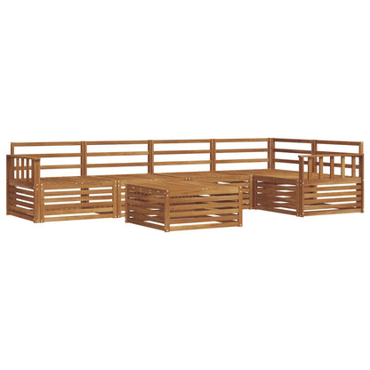Outdoor Sofa Set 6 pcs Natural