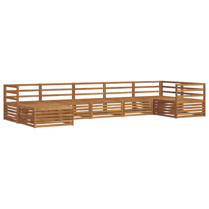 Outdoor Sofa Set 7 pcs Natural
