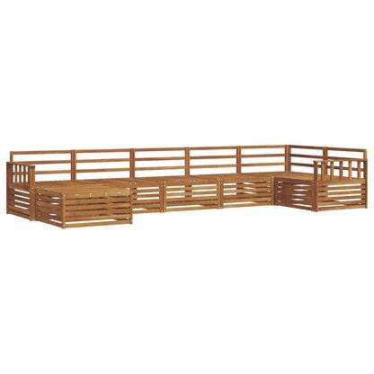 Outdoor Sofa Set 7 pcs Natural