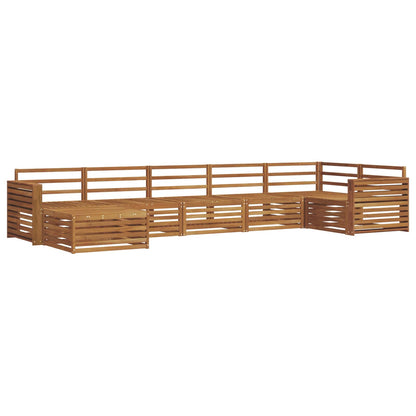 Outdoor Sofa Set 7 pcs Natural