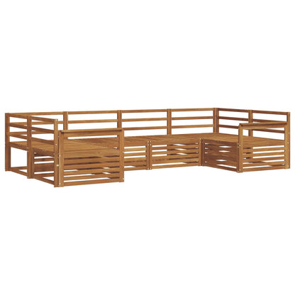 Outdoor Sofa Set 6 pcs Natural