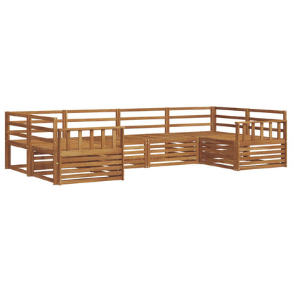 Outdoor Sofa Set 6 pcs Natural