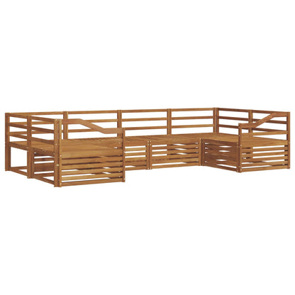 Outdoor Sofa Set 6 pcs Natural