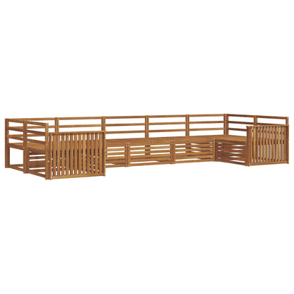 Outdoor Sofa Set 7 pcs Natural