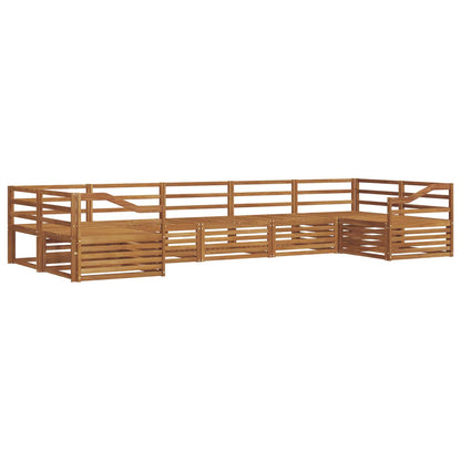 Outdoor Sofa Set 7 pcs Natural
