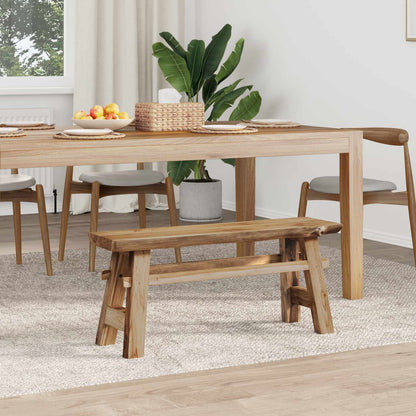 Bench Natural 100 x 29 x 43.5 cm Solid Teak Wood