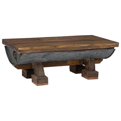 Coffee Table Natural 90 x 50 x 35 cm Wood