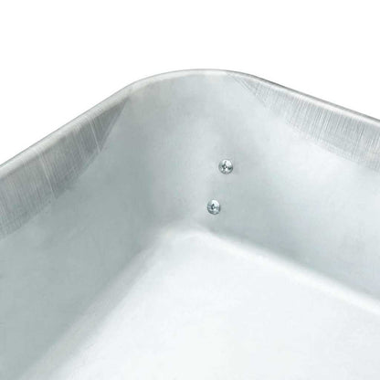 Wheelbarrow Silver and Black 124 x 73 x 65 cm Steel