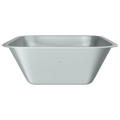 Wheelbarrow Tray Replacement Silver 88 x 60 x 32 cm Steel