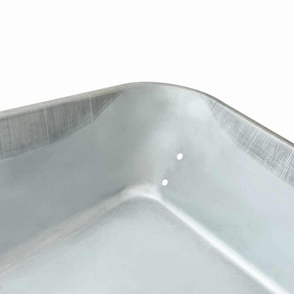 Wheelbarrow Tray Replacement Silver 90 x 63 x 28 cm Steel
