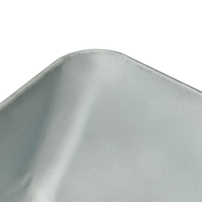 Wheelbarrow Tray Replacement Silver 80 x 60 x 25 cm Steel