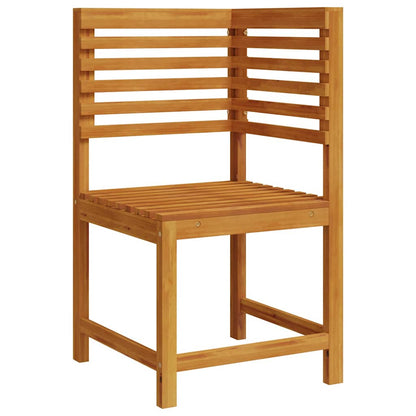 Garden Bench Set 5 pcs Brown Solid Acacia Wood