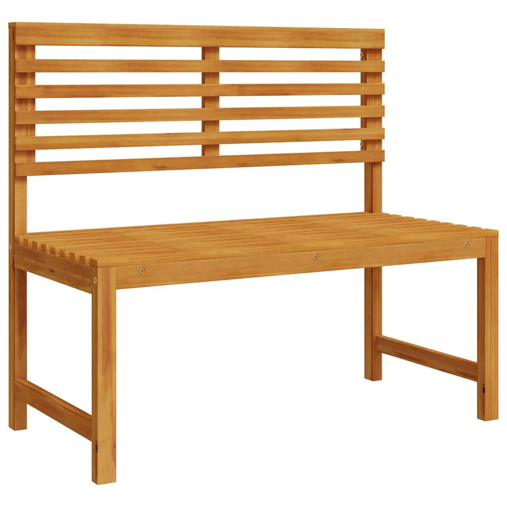 Garden Bistro Set 6 pcs Brown Solid Acacia Wood