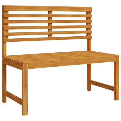 Garden Bistro Set 6 pcs Brown Solid Acacia Wood