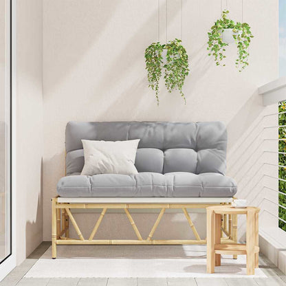 Outdoor Seating Light grey 110 x 74.5 x 71 cm Steel