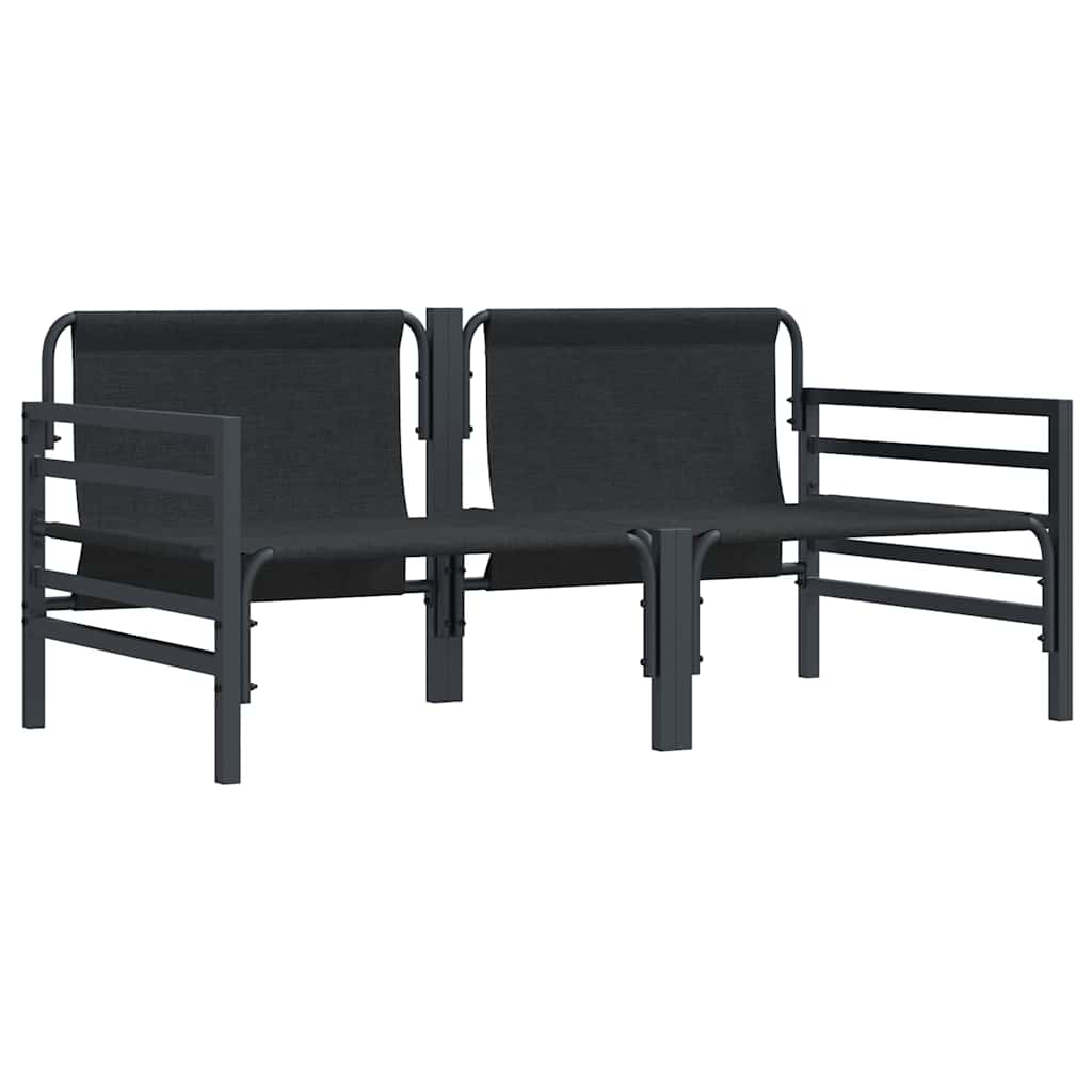 Outdoor Furniture 2 pcs Anthracite 80 x 80 x 71 cm Steel