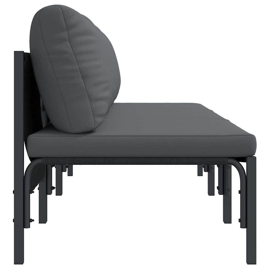 Outdoor Furniture 3 Piece Anthracite 80 x 80 x 71 cm Steel