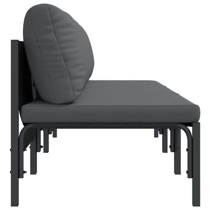 Outdoor Furniture 3 Piece Anthracite 80 x 80 x 71 cm Steel